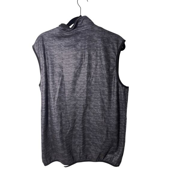 Big Sky Outfitters Men's Grey Front Zip Vest L Gorpcore Utility Outdoors Hike - Picture 4 of 5